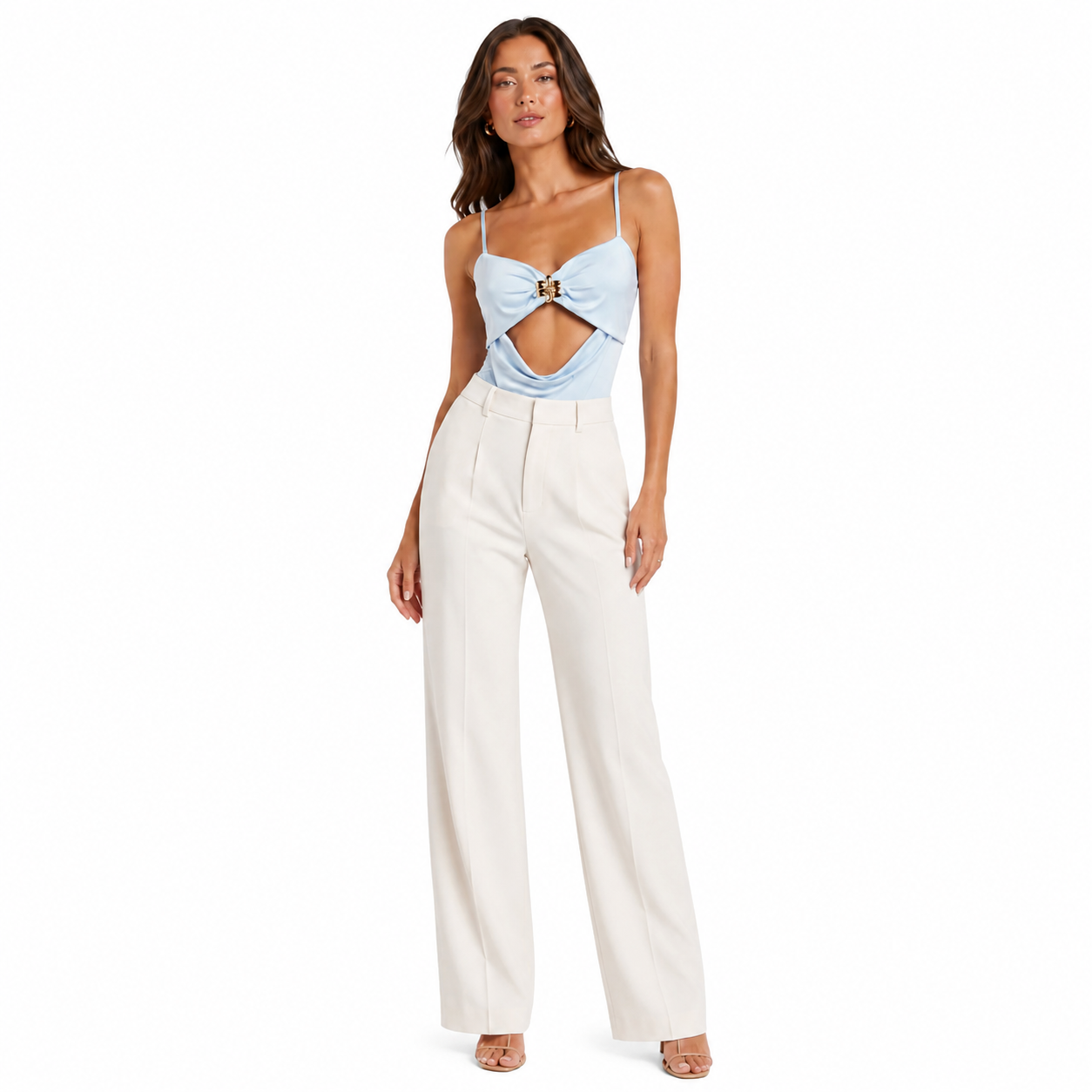 Draped Bodysuit